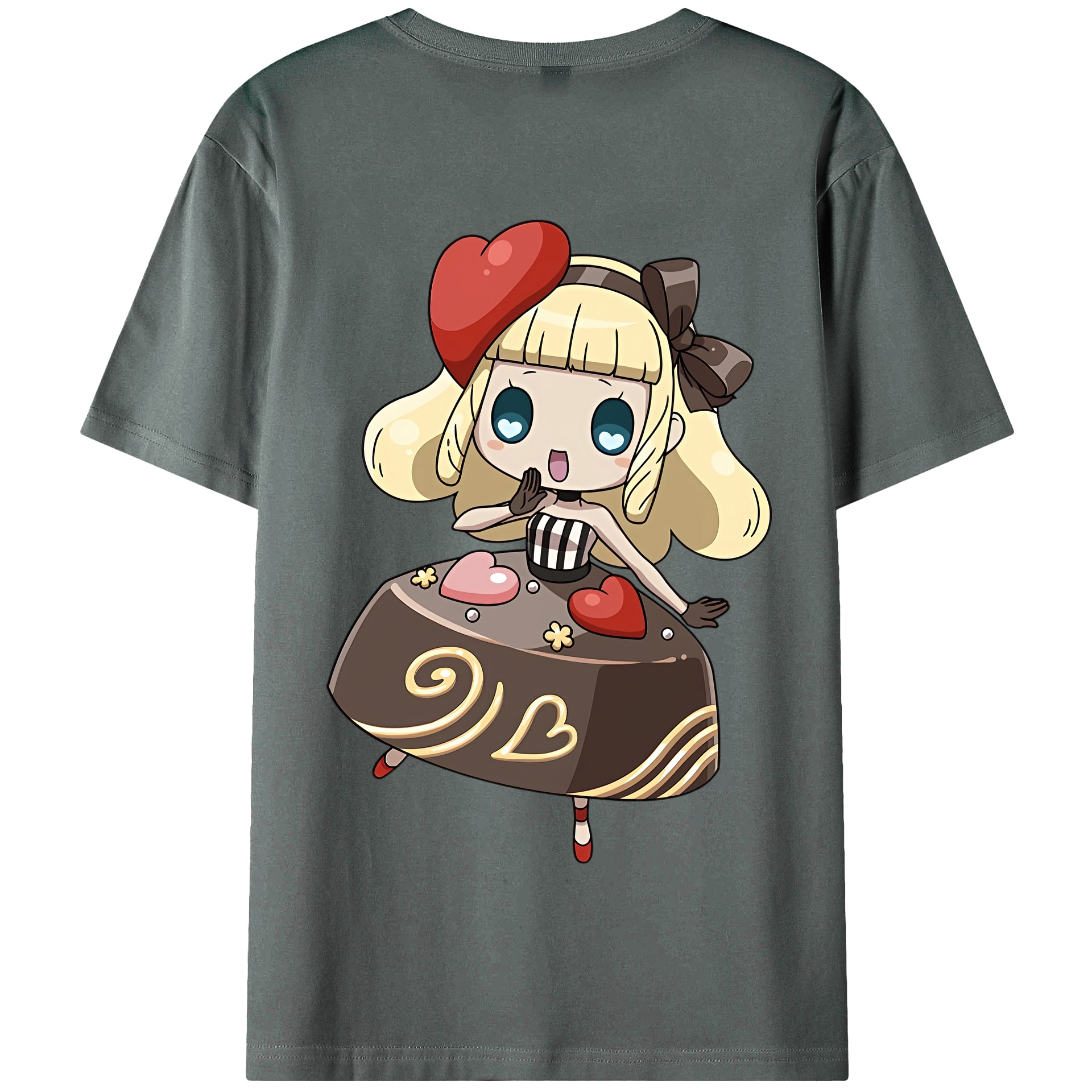 （画像用） 妖怪ウォッチ Yo-kai Watch 綿100％半袖Tシャツ（背面プリント）